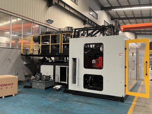 4 Zone Screw Heating Stage Automatic Extrusion Blow Moulding Machine 18.7KW