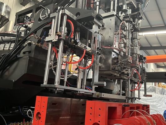 MEPER 0.8MPA Air Pressure Automa Blow Molding Machine With 540mm Plate Stroke
