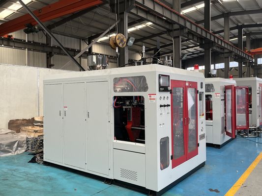 7.5kW Electric Plastic Bottle Blow Molding Machine With IML System For 15L Bottles