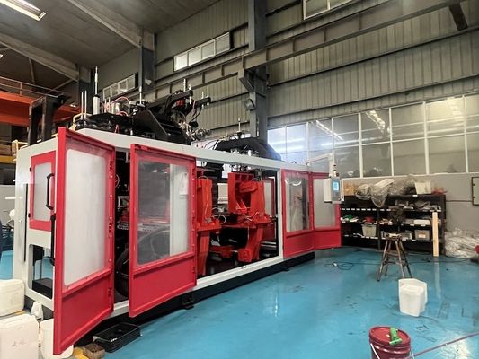 PE PP Automatic Extrusion Blow Moulding Machine Low Noise