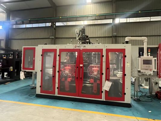 Large Scale Production Plastic Extrusion Blow Moulding Machine For PE