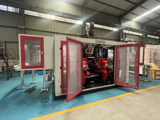 600mm Plate Stroke PE Extrusion Blow Molding Machine For 10l Max Volume Capacity