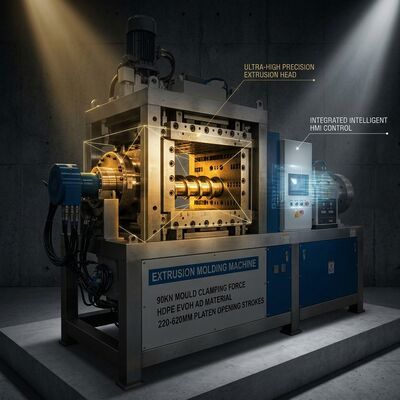 90kg/h Output Hollow Blow Molding Machine for HDPE Jerry Cans